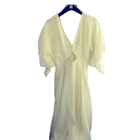 ASOS Edition blouson sleeve midi dress - Picture 5 of 12